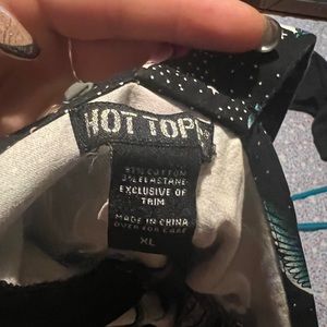 Skull and hummingbird dress